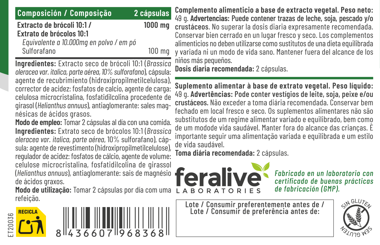 Brócoli Liposomado - Imagen 2