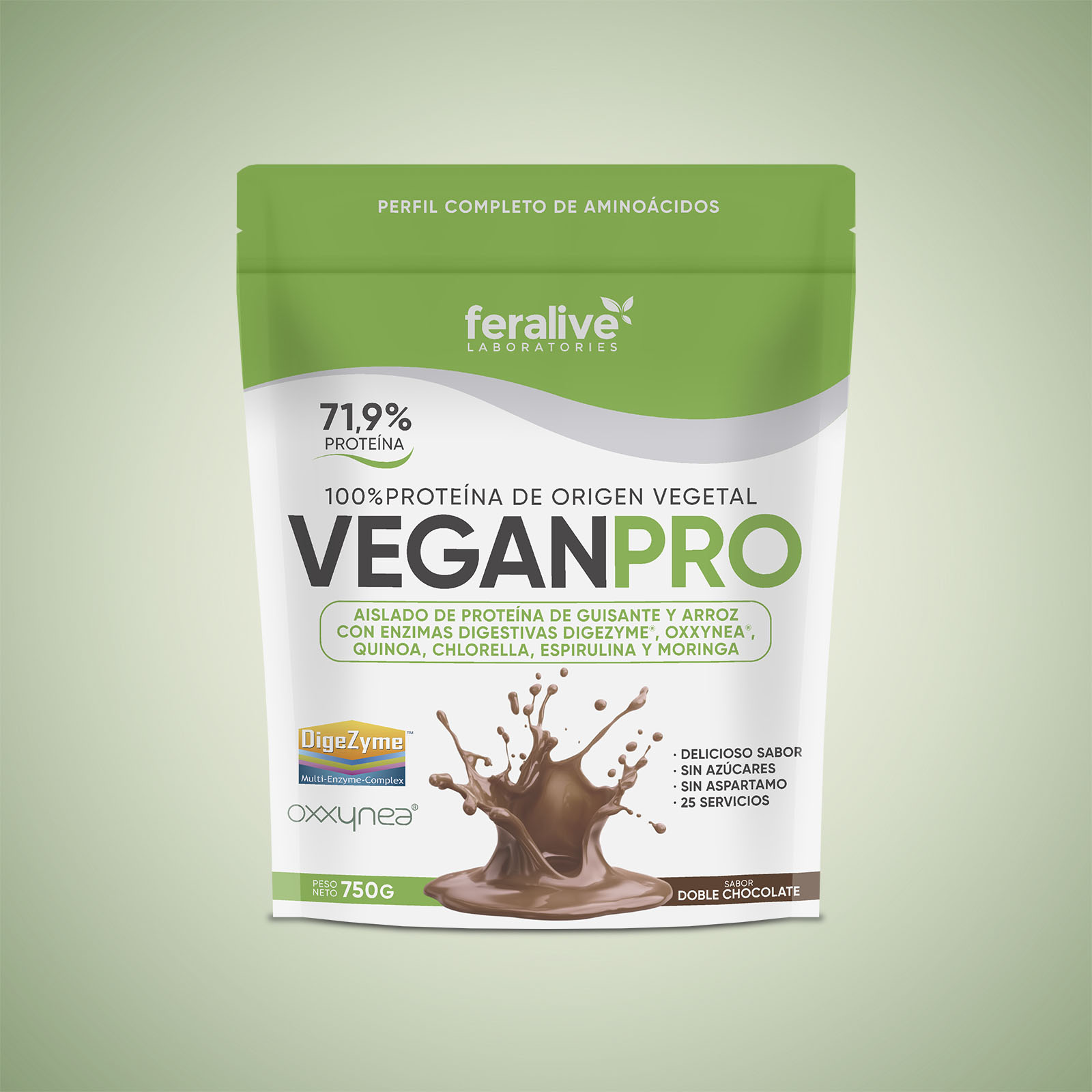 VEGAN PRO 750 GRS CHOCOLATE